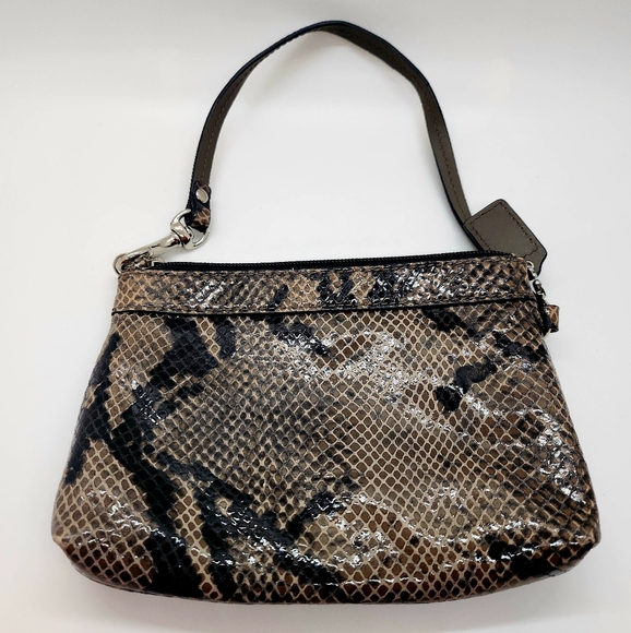 Coach Soho Embossed Exotic Leather Madison Wristlet - Picture 2 of 6